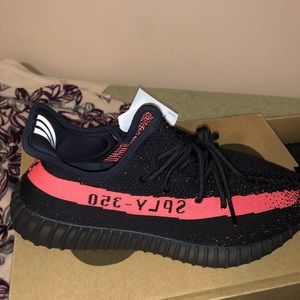 Yeezy red blacks